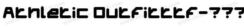 Athletic Outfitttf字体转换